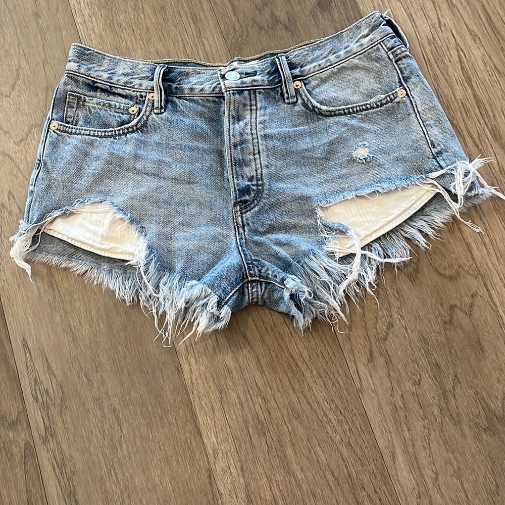 FREE PEOPLE denim short size 27